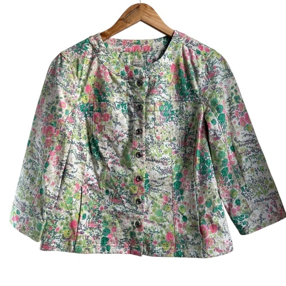 Christopher and Banks | Floral Women's Jacket - Picture 1 of 10
